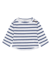 Noppies Longsleeve in Weiß/ Blau
