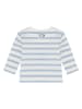 Noppies Longsleeve wit/lichtblauw