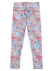 Color Kids Legginsy sportowe w kolorze jasnoróżowym ze wzorem