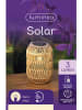Kaeming Solarny lampion LED w kolorze beżowym - wys. 24,5 x Ø 16 cm