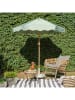 Kaeming Parasol przeciwsłoneczny w kolorze zielonym - wys. 222 x Ø 220 cm