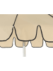 Kaeming Zonnescherm beige - (H)215 x Ø 195 cm