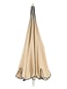 Kaeming Sonnenschirm in Beige - (H)215 x Ø 195 cm