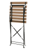 Kaeming 3-delige tuinmeubelset ''Leeds'' zwart/beige