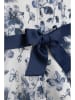 Danamade Kleid in Weiß/ Dunkelblau