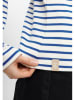 Derbe Longsleeve in Weiß/ Blau