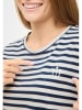 Derbe Shirt wit/donkerblauw