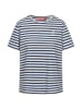 Derbe Shirt wit/donkerblauw