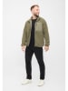 Derbe Fleecejacke in Khaki