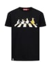 Derbe Shirt in Schwarz