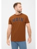 Derbe Shirt in Hellbraun
