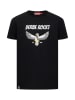 Derbe Shirt in Schwarz