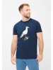Derbe Shirt in Dunkelblau