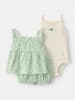 carter's 3tlg. Outfit in Grün