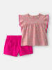 carter's 2-delige outfit lichtroze/roze