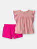 carter's 2tlg. Outfit in Rosa/ Pink