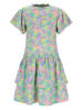 B.Nosy Jurk "Dyla" paars/turquoise