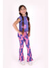 B.Nosy Schlagleggings "Pepper" in Blau/ Pink