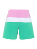 Chiemsee Zwemshort turquoise/wit/lichtroze