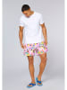 Chiemsee Badeshorts in Rosa/ Bunt