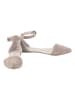 Moosefield Leder-Spangenballerinas in Beige