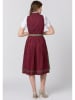 Stockerpoint Dirndl "Bella" in Bordeaux/ Khaki