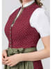 Stockerpoint Dirndl "Bella" in Bordeaux/ Khaki