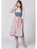 Stockerpoint Dirndl "Madeline" in Blau/ Rosa