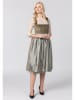 Stockerpoint Dirndl "Valerie" in Grün/ Grau