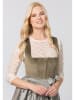 Stockerpoint Dirndl "Valerie" in Grün/ Grau