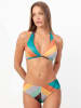 admas Bikinitop turquoise/abrikooskleurig