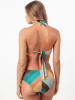 admas Biustonosz bikini w kolorze turkusowo-brzoskwiniowym