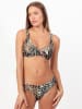 admas Bikini zwart/wit/bruin