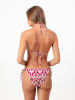 admas Bikinitop wit/roze