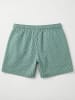 admas Zwemshorts groen/wit