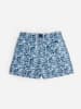 admas Zwemshorts blauw/wit