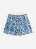admas Zwemshorts blauw/wit
