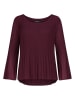 Sublevel Plisséblouse bordeaux