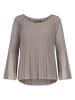 Sublevel Plisséblouse grijs