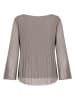 Sublevel Plisséblouse grijs