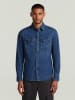 G-Star Spijkerblouse "Dakota" - slim fit - blauw