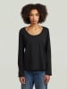 G-Star Longsleeve in Schwarz