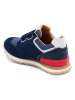 bisgaard Leder-Sneakers "Winston" in Dunkelblau