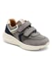 bisgaard Leder-Sneakers "Yuki" in Grau