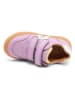 bisgaard Leder-Sneakers "Rob" in Lila