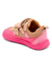 bisgaard Leder-Barfußschuhe "Elroy" in Beige/ Pink