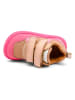 bisgaard Leren barefootschoenen "Elroy" beige/roze