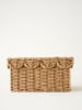 BELLA MAISON Opbergmand ''Wave'' lichtbruin - (B)30 x (H)15 x (D)20 cm