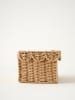 BELLA MAISON Aufbewahrungskorb ''Wave'' in Hellbraun - (B)30 x (H)15 x (T)20 cm