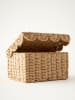 BELLA MAISON Opbergmand ''Wave'' lichtbruin - (B)30 x (H)15 x (D)20 cm